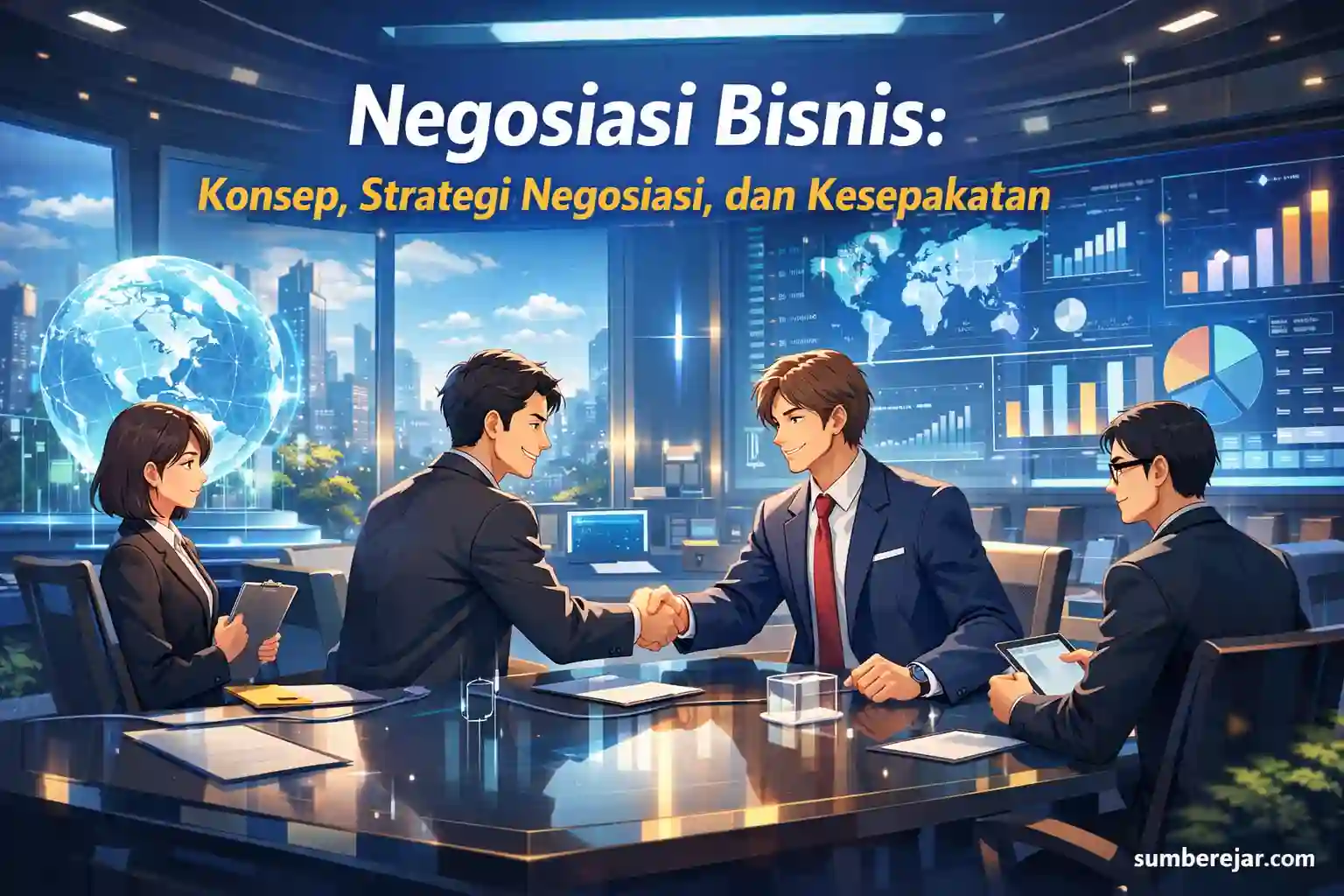 Negosiasi Bisnis: Konsep, Strategi Negosiasi, dan Kesepakatan