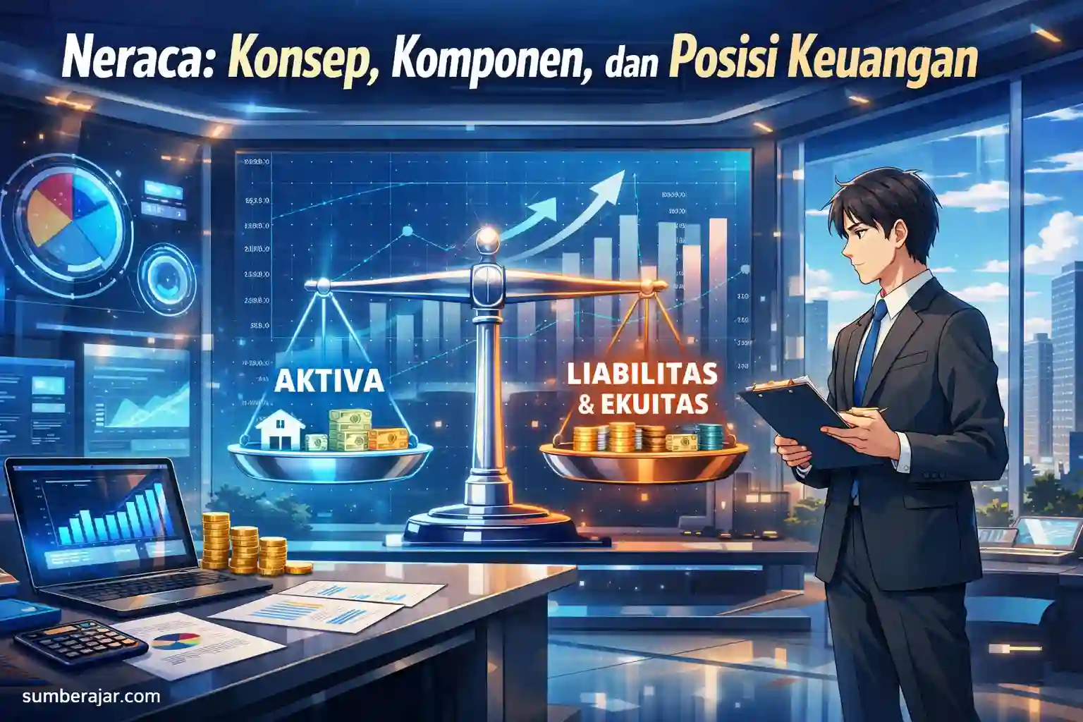 Neraca: Konsep, Komponen, dan Posisi Keuangan