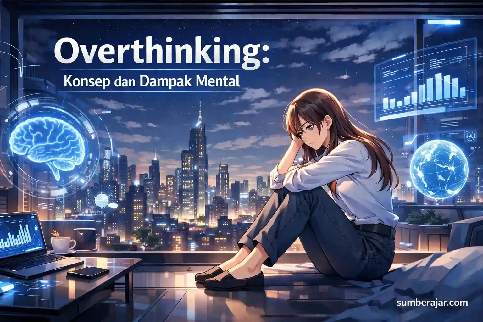 Overthinking: Konsep dan Dampak Mental - SumberAjar.com