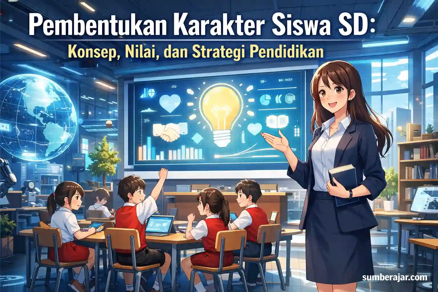 Pembentukan Karakter Siswa SD: konsep, nilai, dan strategi pendidikan - SumberAjar.com Pembentukan Karakter Siswa SD: konsep, nilai, dan strategi pendidikan - SumberAjar.com