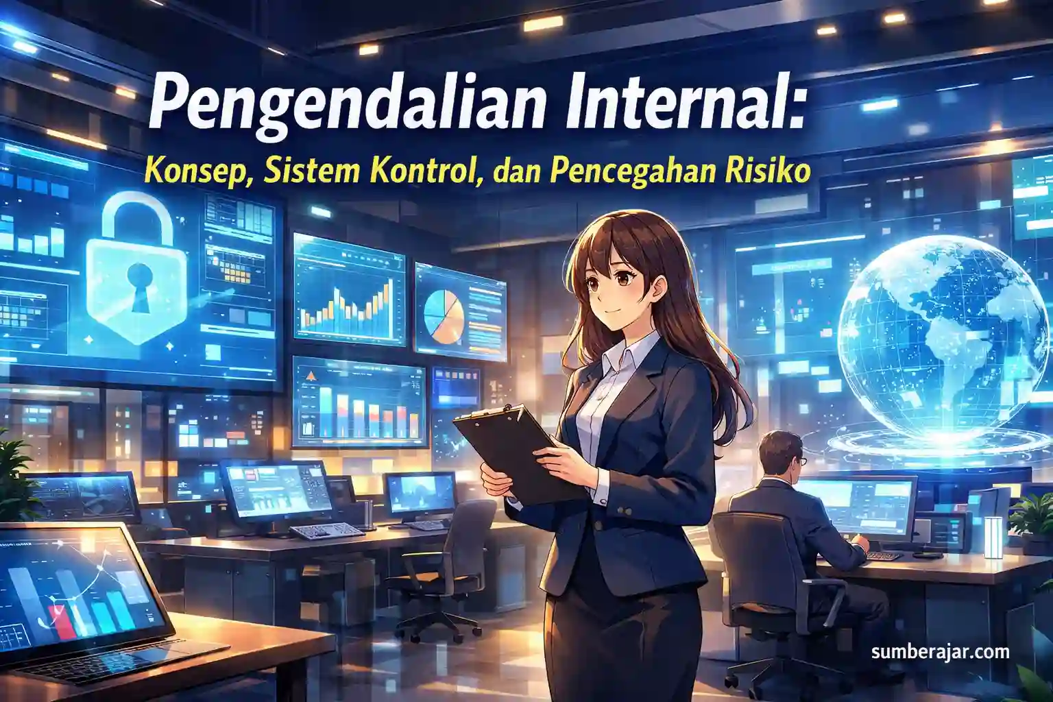 Pengendalian Internal: Konsep, Sistem Kontrol, dan Pencegahan Risiko - SumberAjar.com