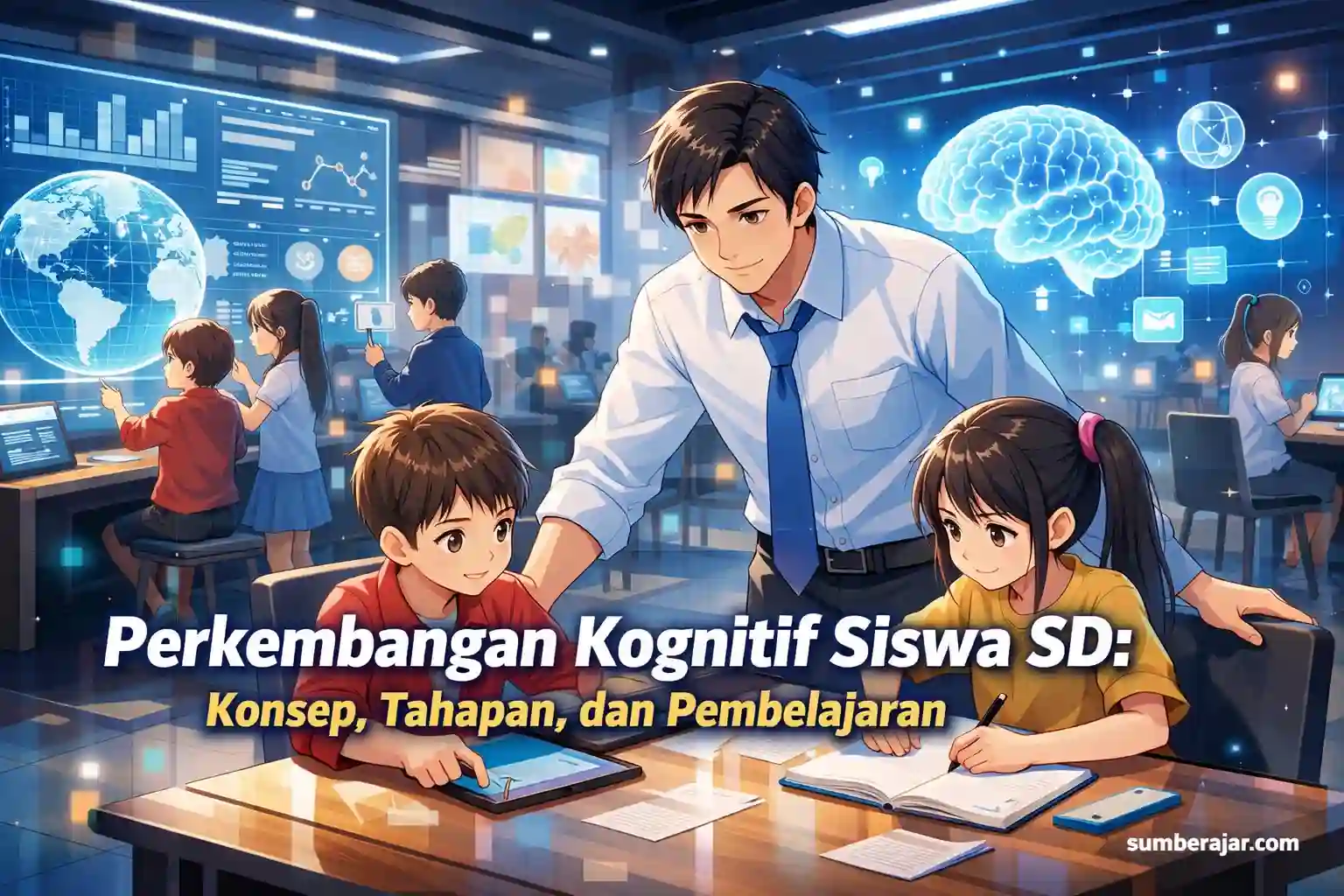 Perkembangan Kognitif Siswa SD: konsep, tahapan, dan pembelajaran