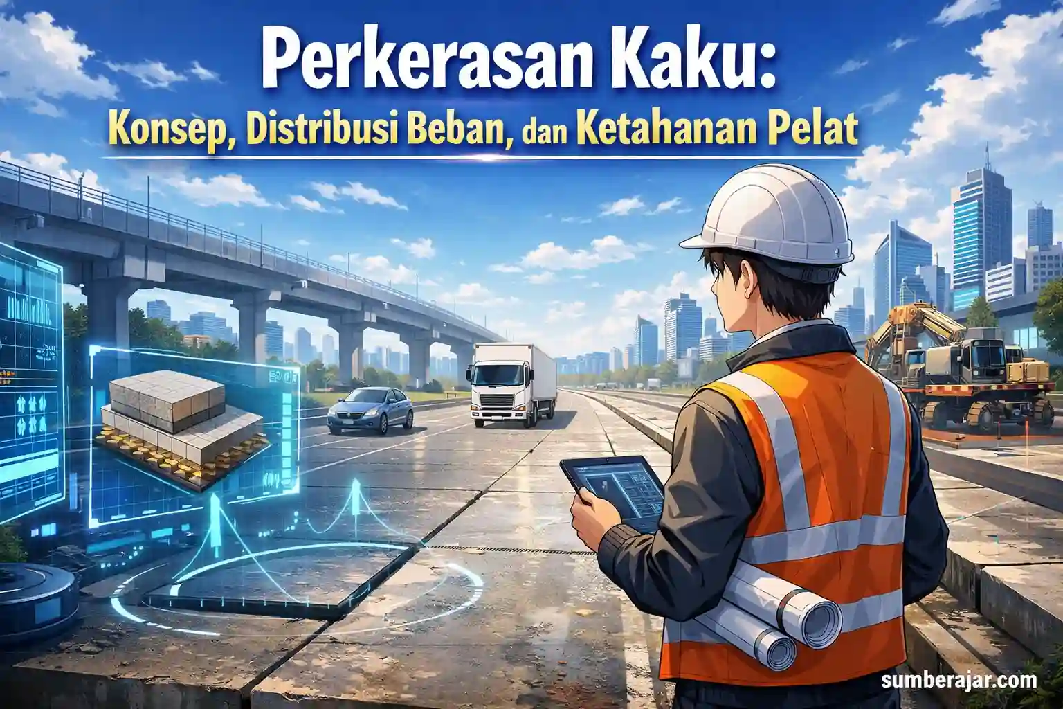 Perkerasan Kaku: Konsep, Distribusi Beban, dan Ketahanan Pelat