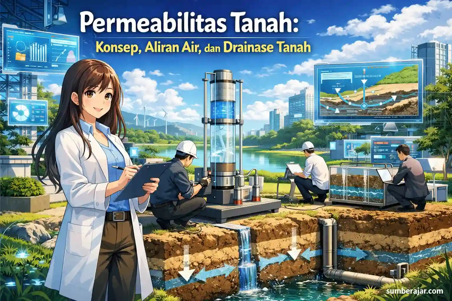 Permeabilitas Tanah: Konsep, Aliran Air, dan Drainase Tanah