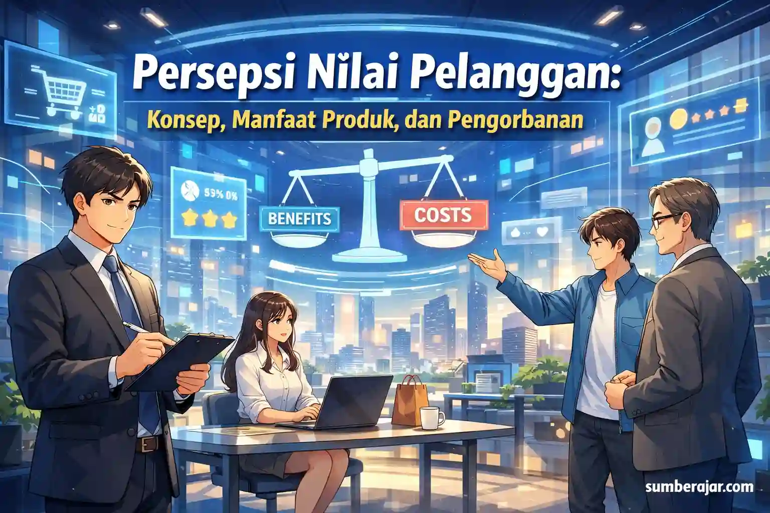 Persepsi Nilai Pelanggan: Konsep, Manfaat Produk, dan Pengorbanan