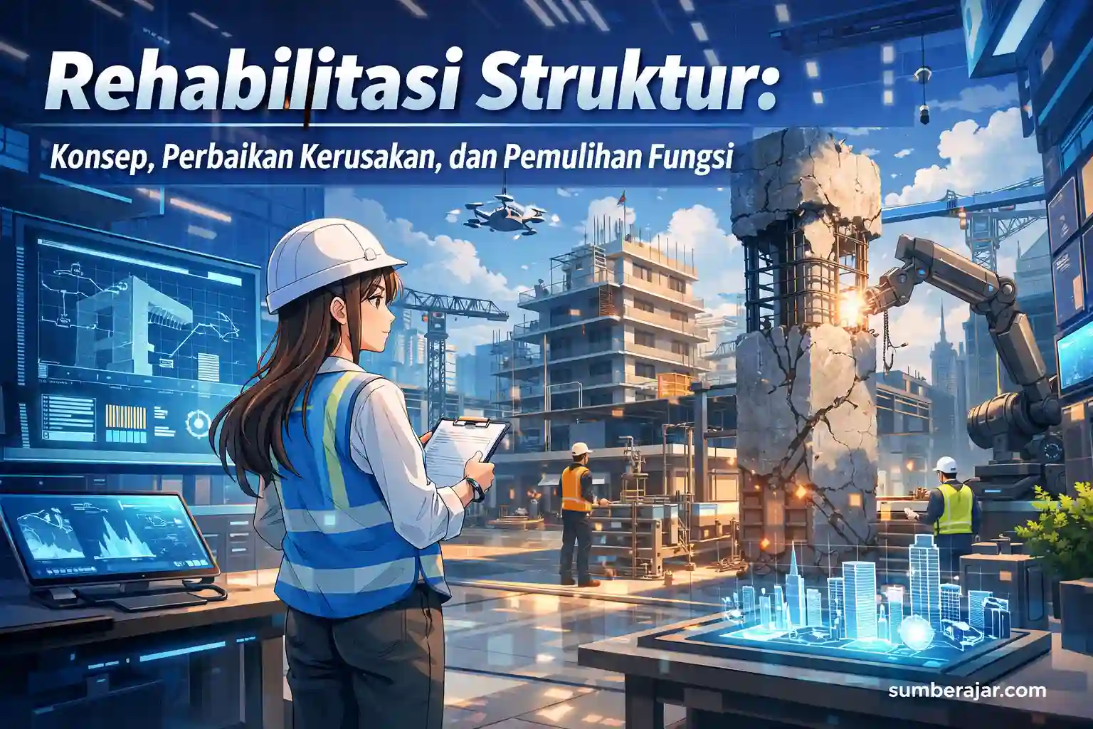 Rehabilitasi Struktur: Konsep, Perbaikan Kerusakan, dan Pemulihan Fungsi