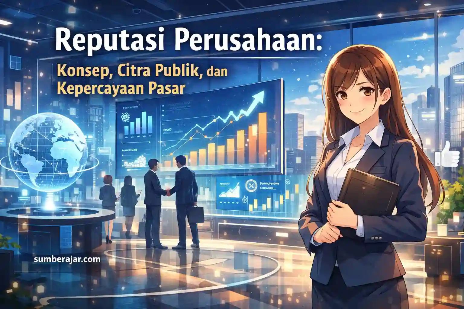 Reputasi Perusahaan: Konsep, Citra Publik, dan Kepercayaan Pasar