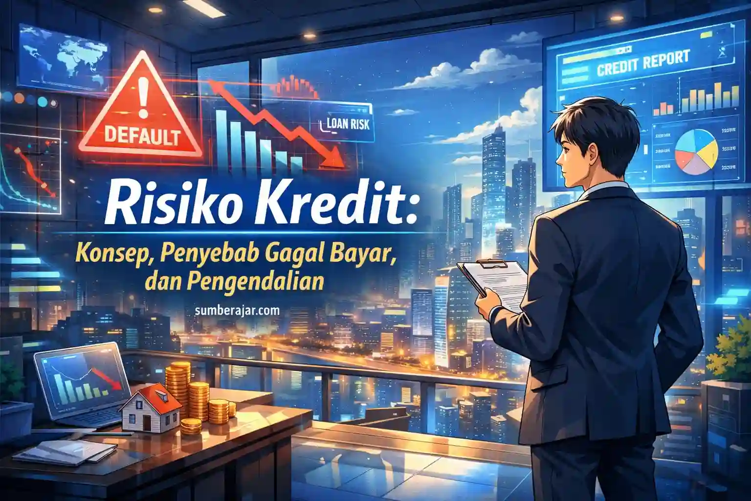 Risiko Kredit: Konsep, Penyebab Gagal Bayar, dan Pengendalian