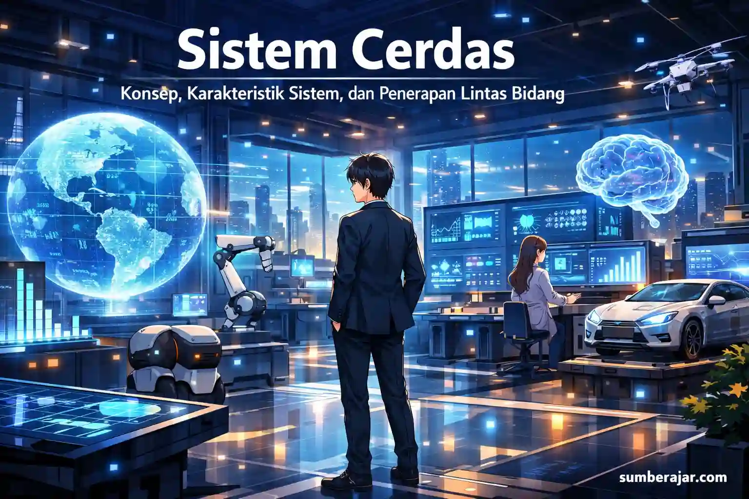 Sistem Cerdas: konsep, karakteristik sistem, dan penerapan lintas bidang