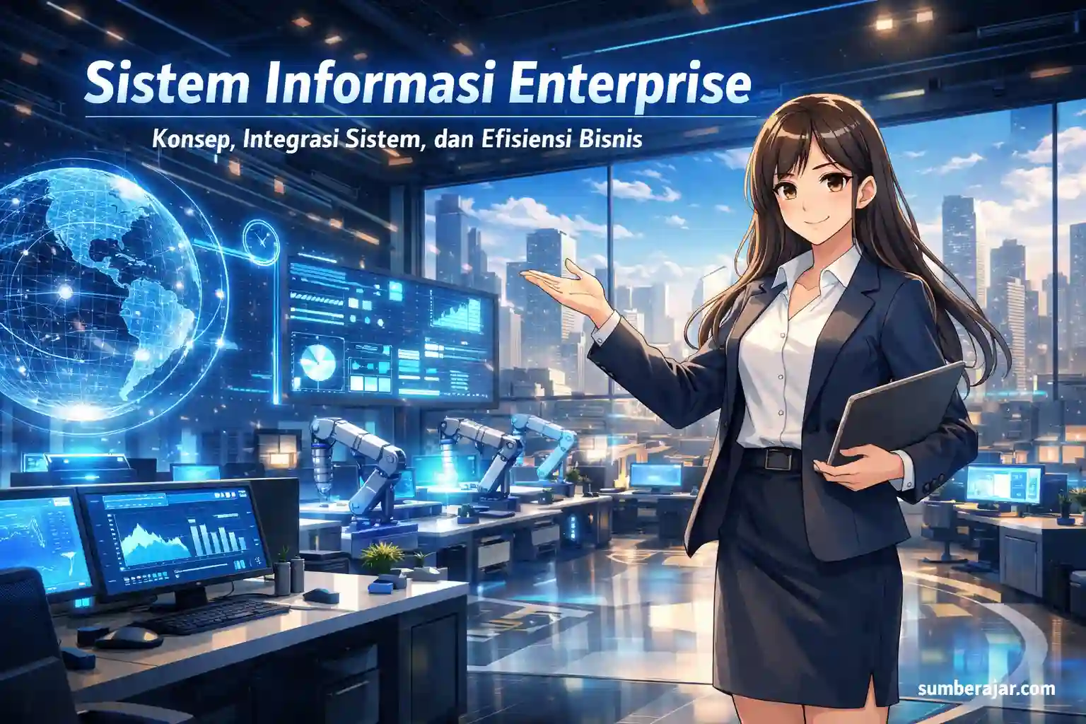 Sistem Informasi Enterprise: konsep, integrasi sistem, dan efisiensi bisnis