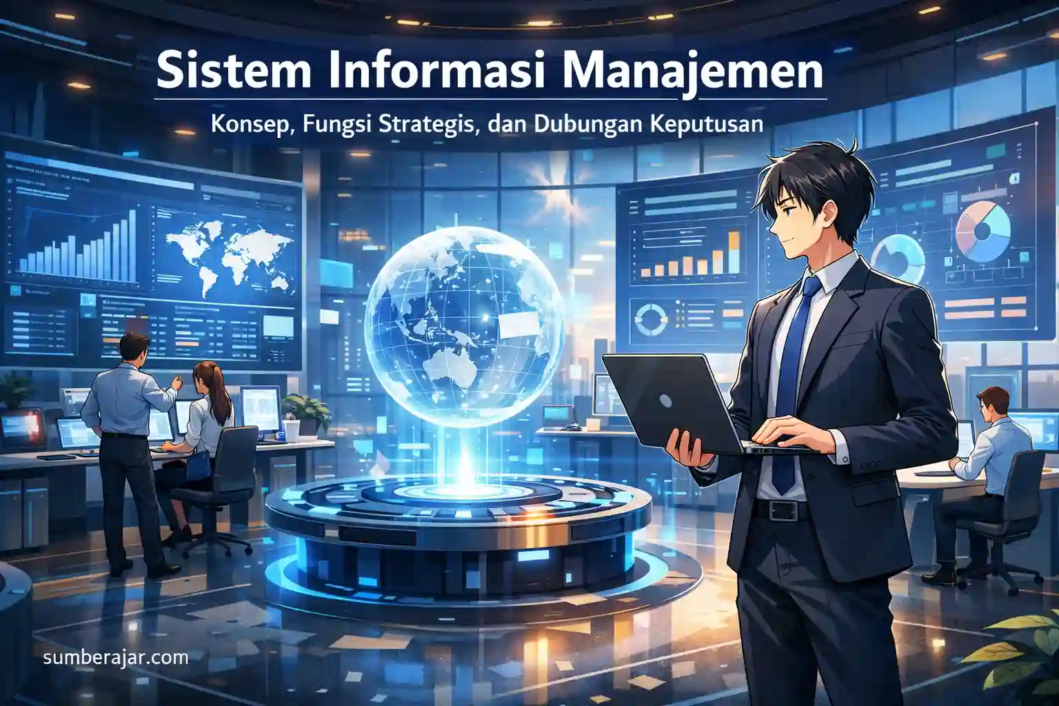 Sistem Informasi Manajemen: konsep, fungsi strategis, dan dukungan keputusan