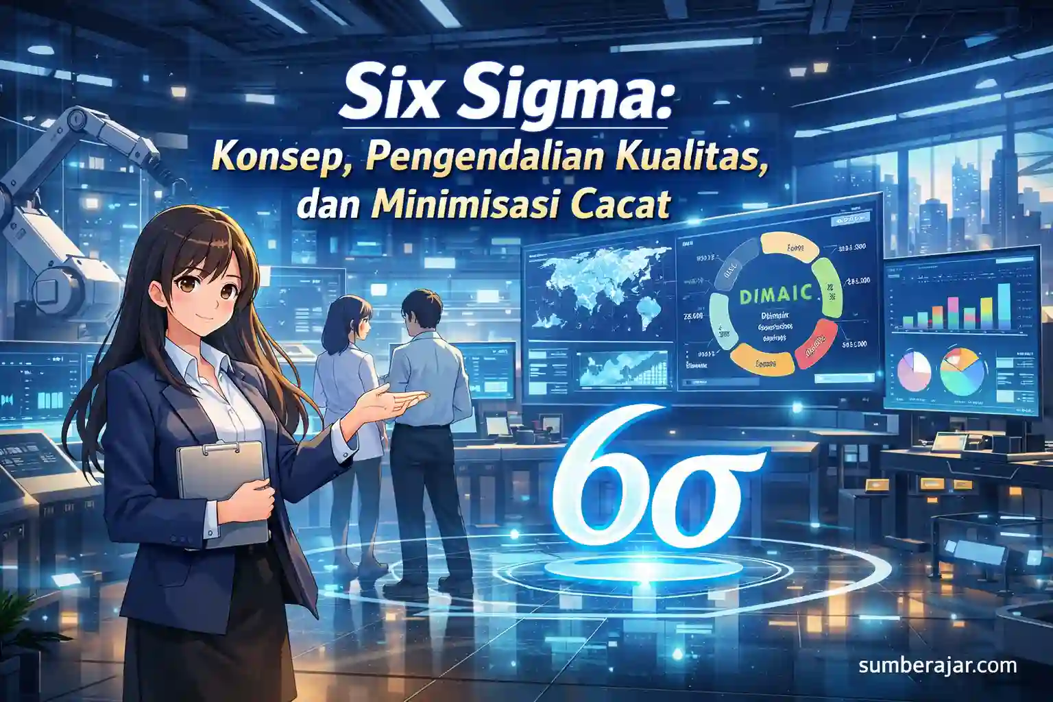 Six Sigma: Konsep, Pengendalian Kualitas, dan Minimisasi Cacat - SumberAjar.com