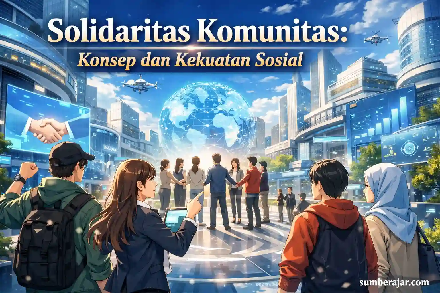 Solidaritas Komunitas: Konsep dan Kekuatan Sosial - SumberAjar.com