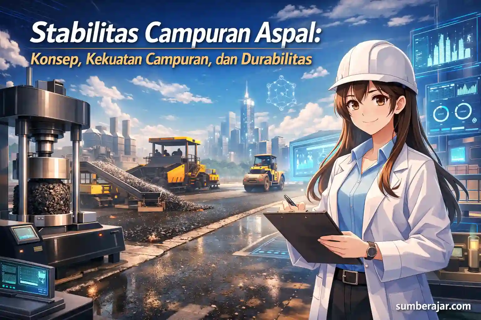 Stabilitas Campuran Aspal: Konsep, Kekuatan Campuran, dan Durabilitas