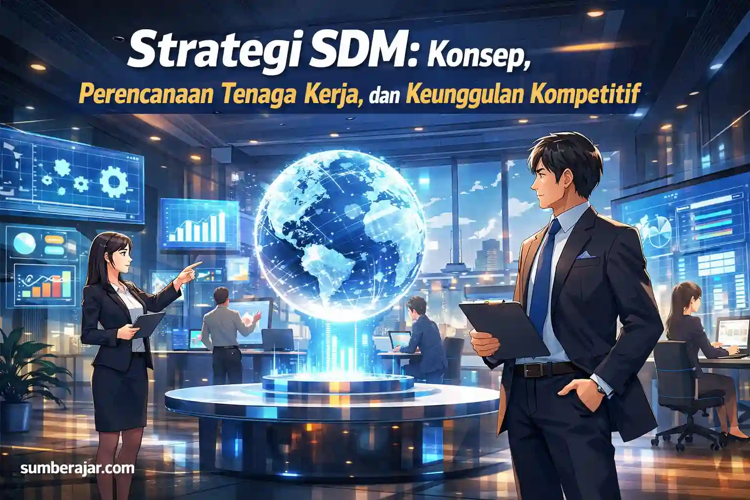 Strategi SDM: Konsep, Perencanaan Tenaga Kerja, dan Keunggulan