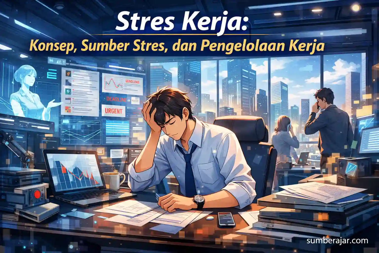 Stres Kerja: Konsep, Sumber Stres, dan Pengelolaan Kerja