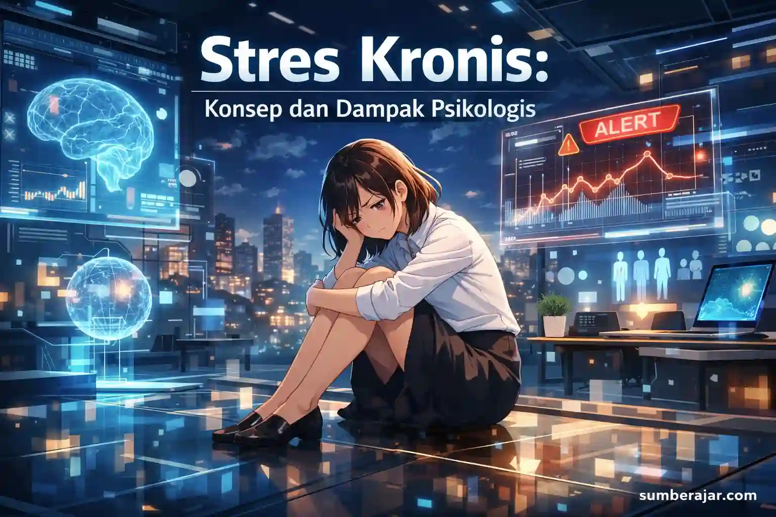 Stres Kronis: Konsep dan Dampak Psikologis - SumberAjar.com