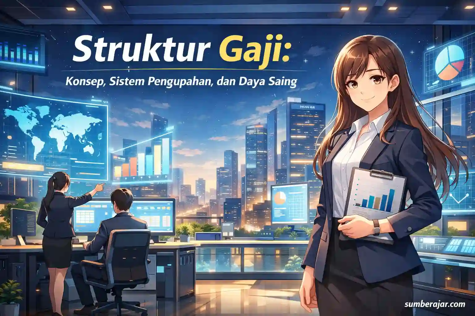 Struktur Gaji: Konsep, Sistem Pengupahan, dan Daya Saing - SumberAjar.com