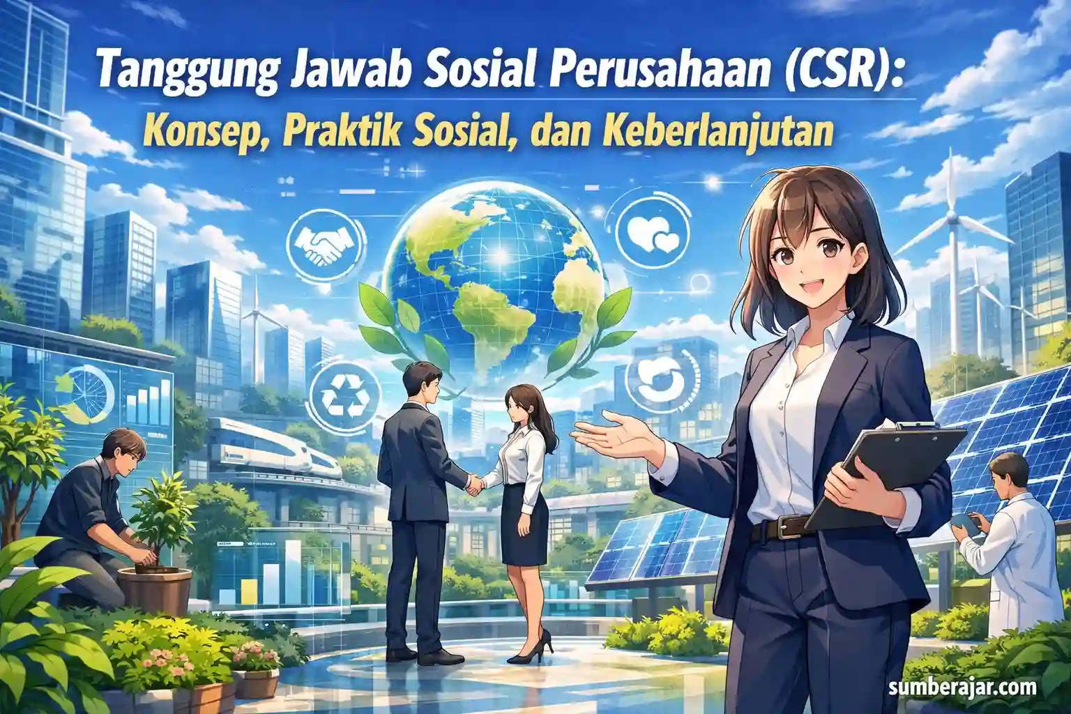 Tanggung Jawab Sosial Perusahaan (CSR): Konsep, Praktik Sosial, dan Keberlanjutan