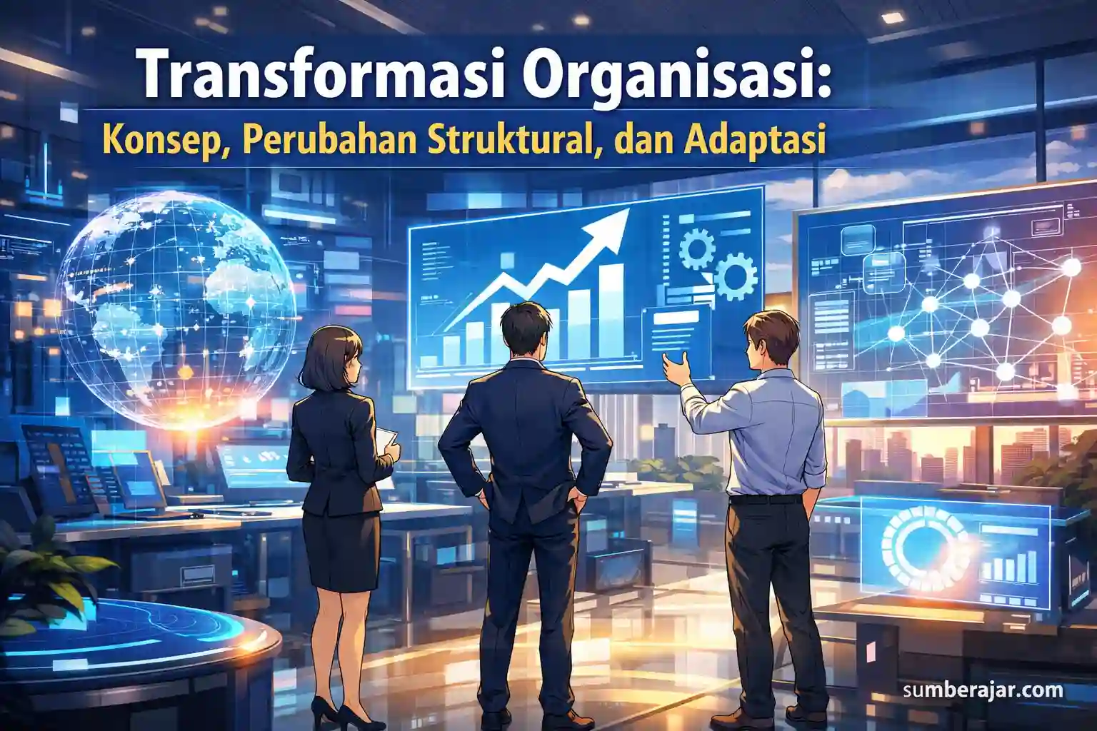 Transformasi Organisasi: Konsep, Perubahan Struktural, dan Adaptasi