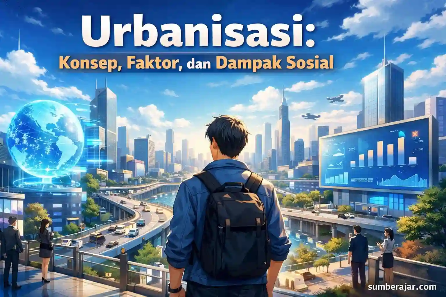 Urbanisasi: Konsep, Faktor, dan Dampak Sosial - SumberAjar.com