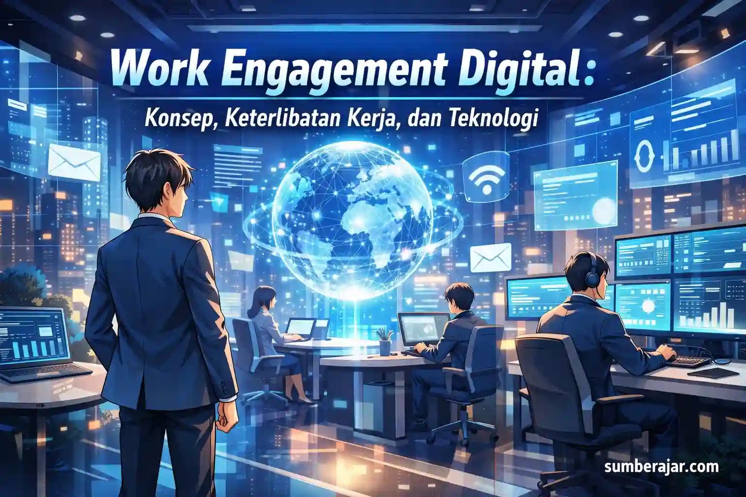Work Engagement Digital: Konsep, Keterlibatan Kerja, dan Teknologi