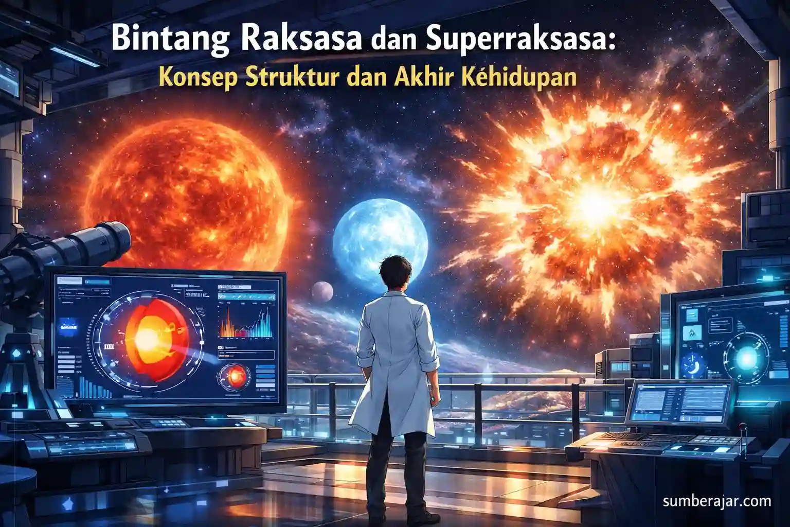 Bintang Raksasa dan Superraksasa: Konsep Struktur dan Akhir Kehidupan - SumberAjar.com