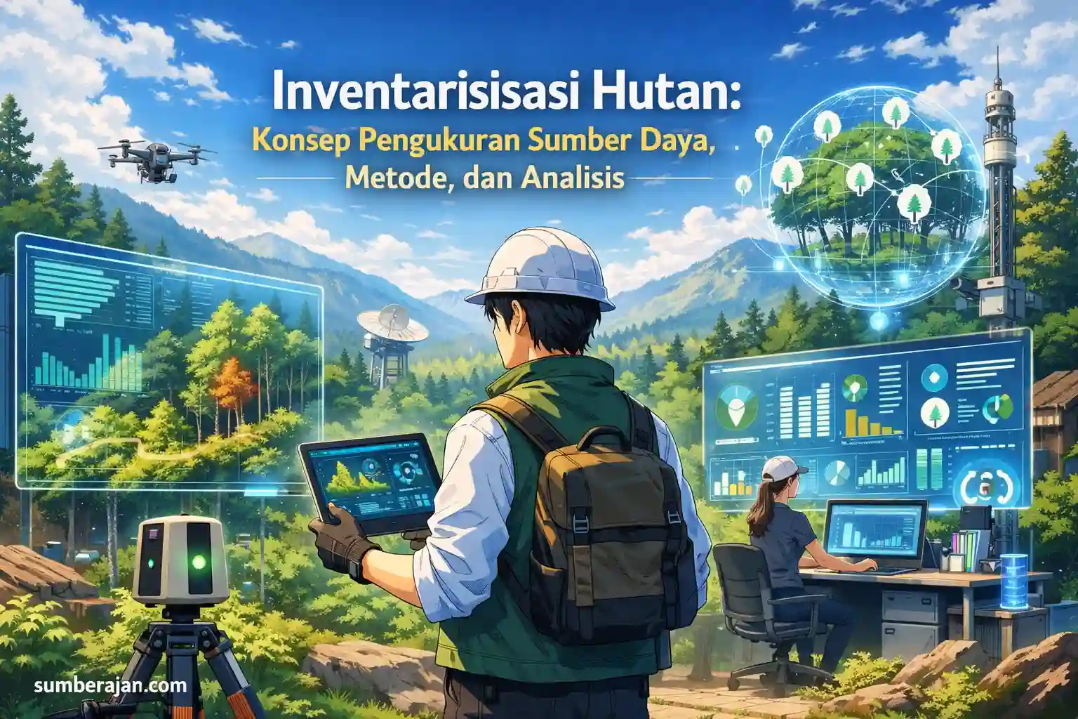 Inventarisasi Hutan: Konsep Pengukuran Sumber Daya, Metode, dan Analisis