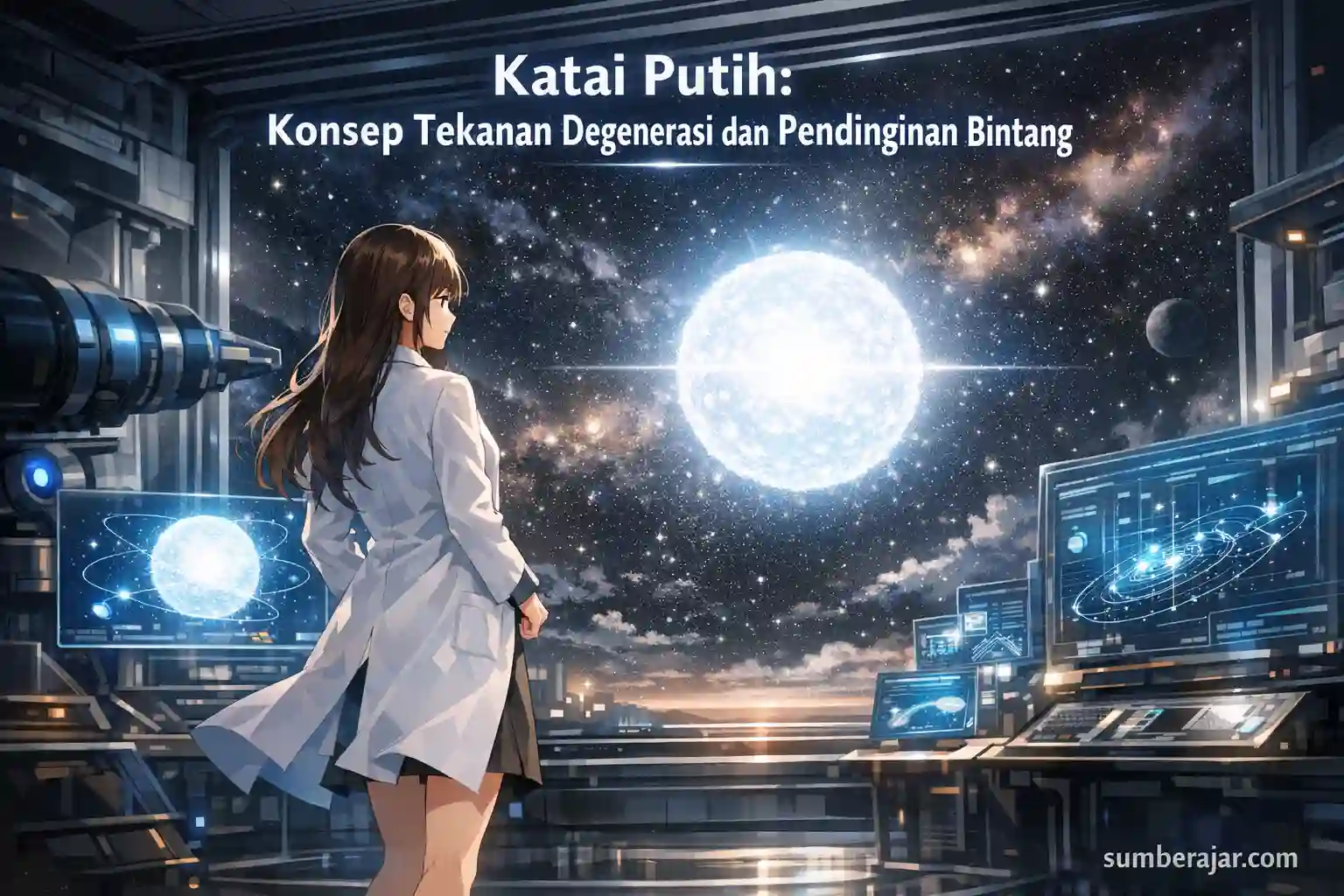 Katai Putih: Konsep Tekanan Degenerasi dan Pendinginan Bintang - SumberAjar.com