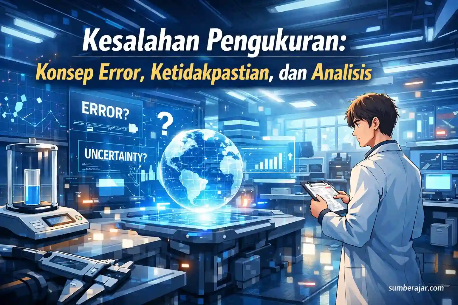 Kesalahan Pengukuran: Konsep Error, Ketidakpastian, dan Analisis