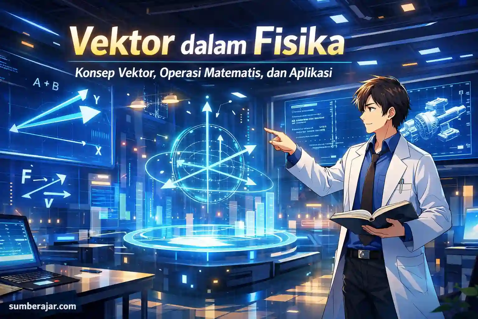 Vektor dalam Fisika: Konsep Vektor, Operasi Matematis, dan Aplikasi