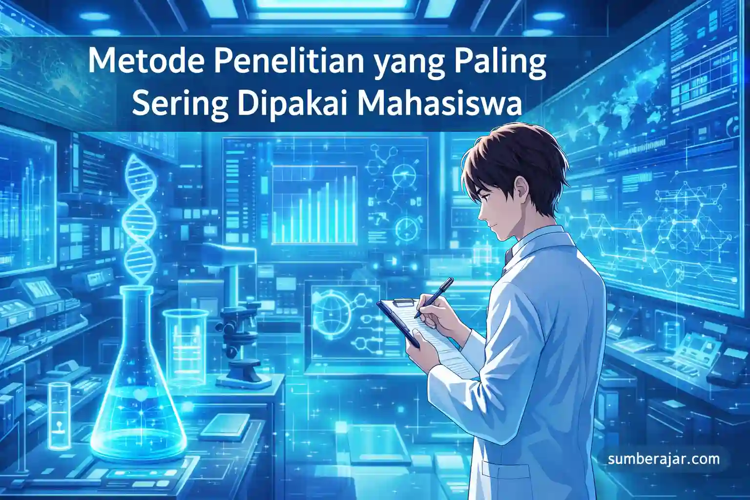 7 Metode Penelitian yang Paling Sering Dipakai Mahasiswa - SumberAjar.com 7 Metode Penelitian yang Paling Sering Dipakai Mahasiswa - SumberAjar.com